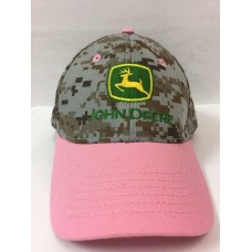 John Deere Mujers Trucker Hat Camo Baseball Cap Snap Back NWOT  eb-89597020